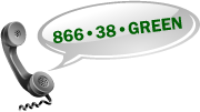Call Now 866-38-GREEN